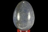 Polished Lazurite Egg - Madagascar #98674-1